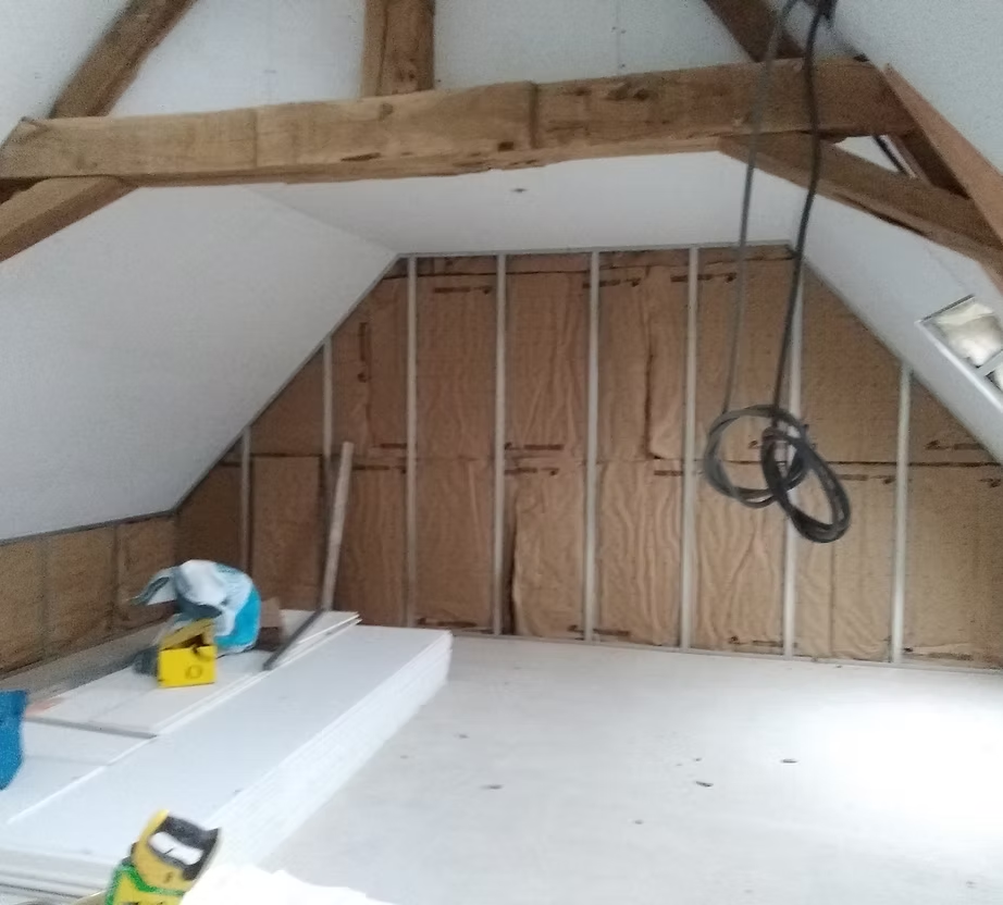 Isolation laine minérale (laine de verre) 